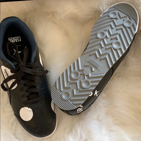 New PUMA ROMA POLKADOT Karl lagerfeld Tennis Shoe - Picture 4 of 5